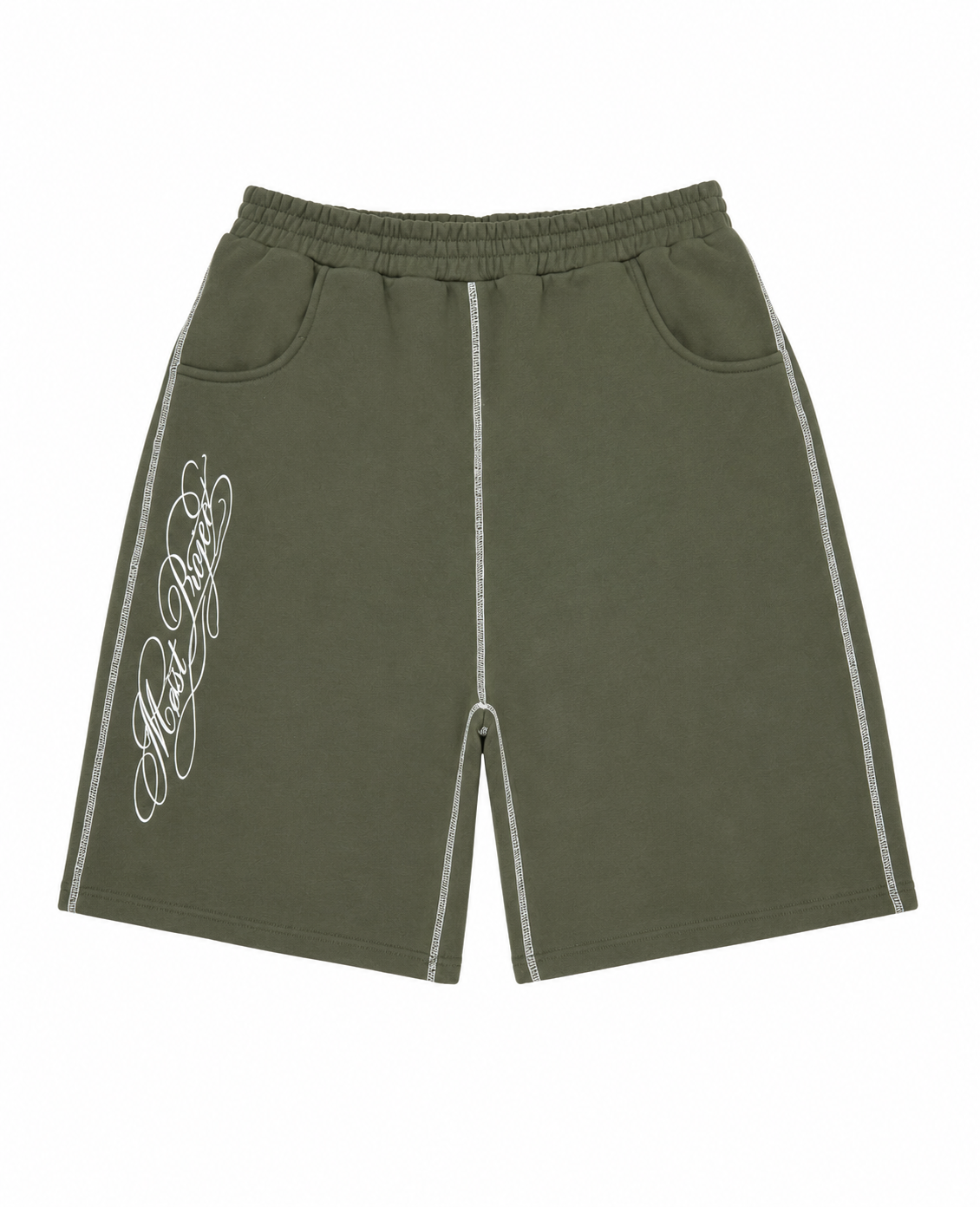 MØST PROJECT SWEAT SHORTS / OLIVE GREEN