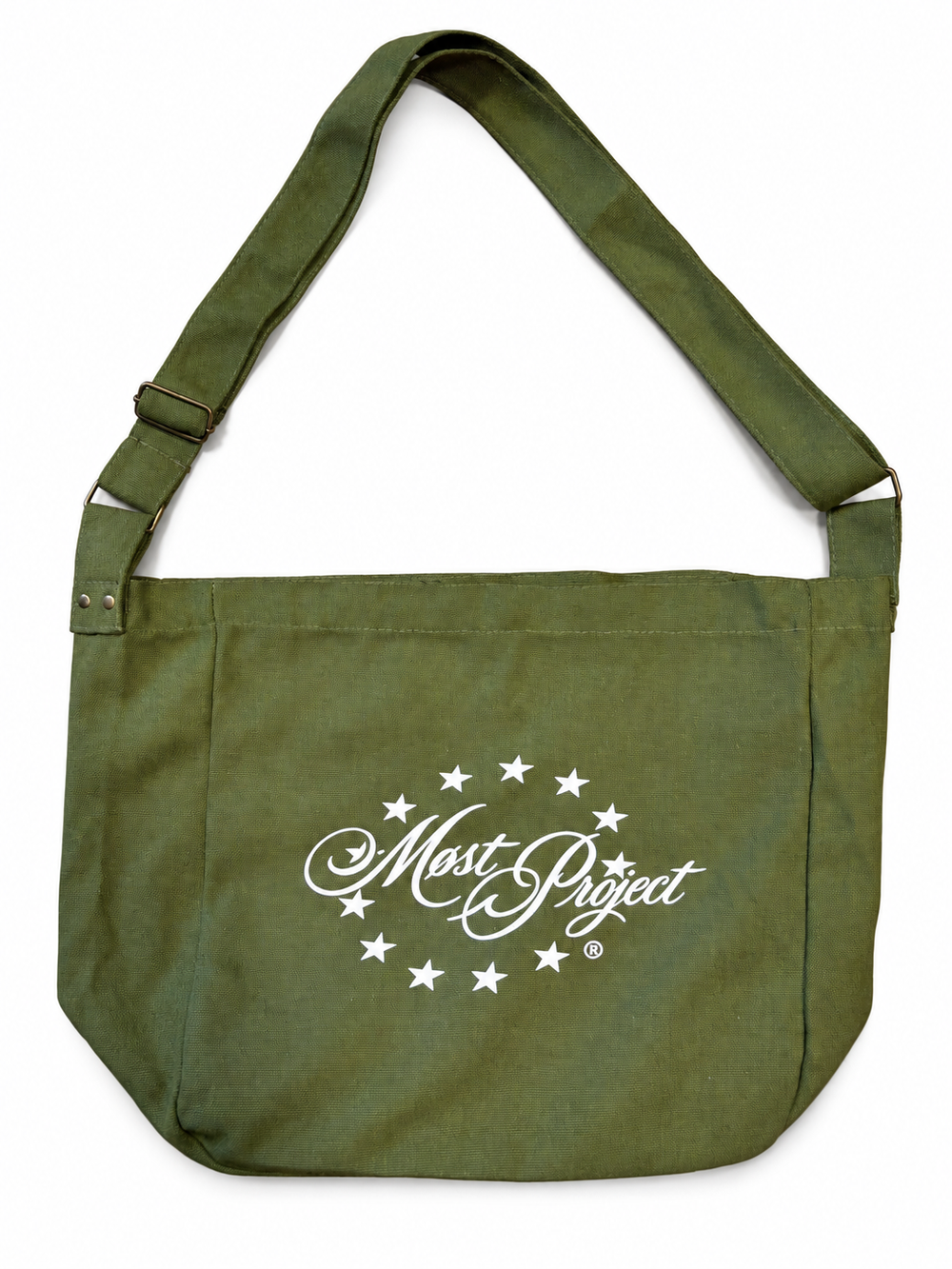 MØST PROJECT CANVAS BAG / ARMY GREEN