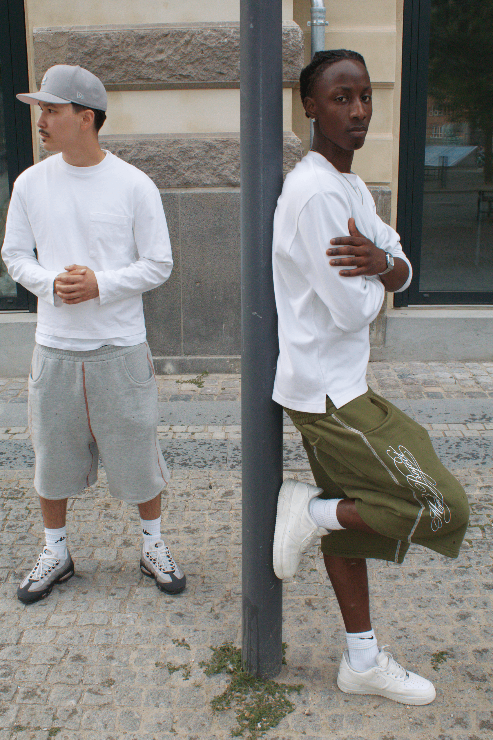 MØST PROJECT SWEAT SHORTS / OLIVE GREEN