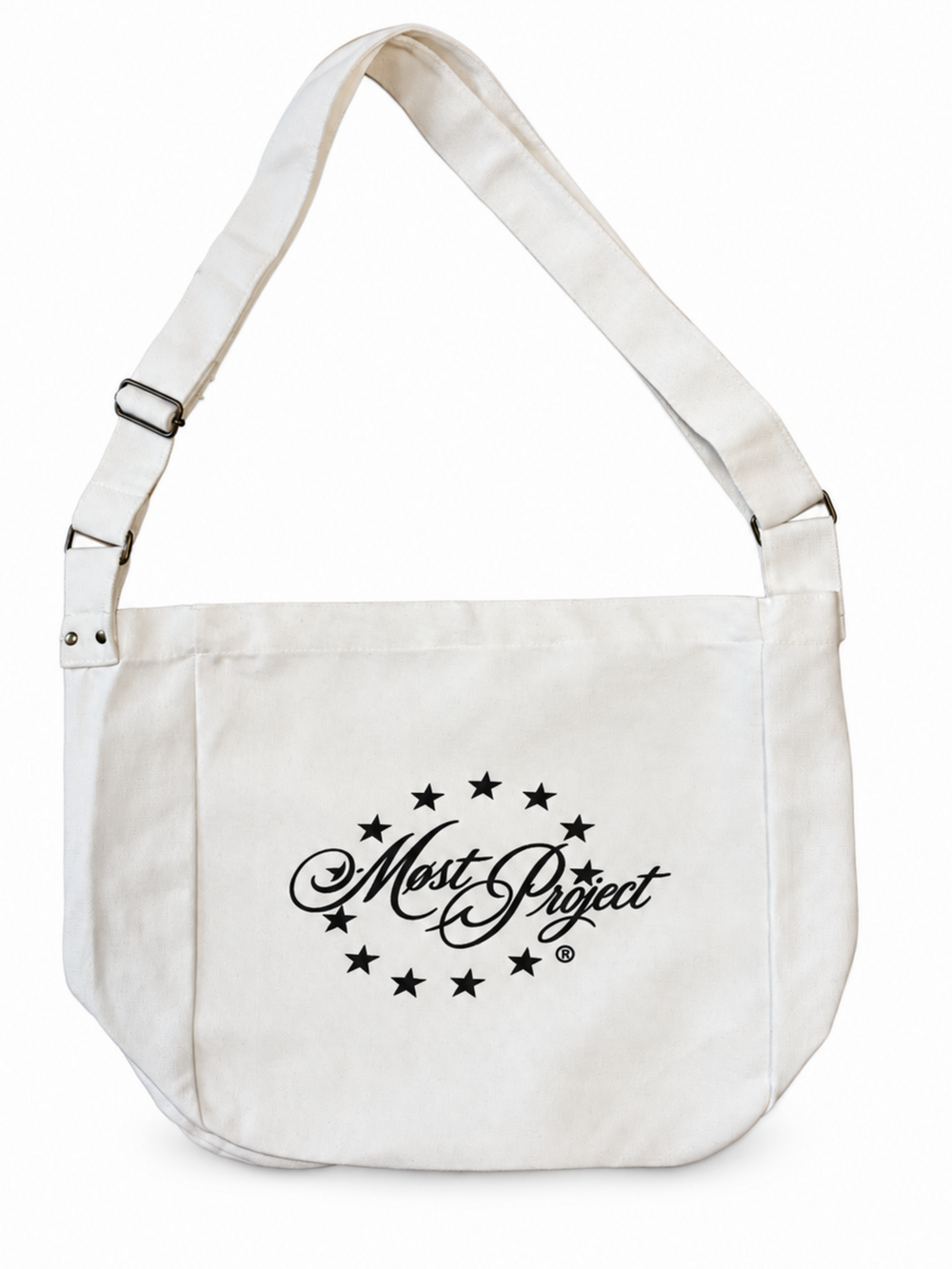 MØST PROJECT CANVAS BAG / WHITE