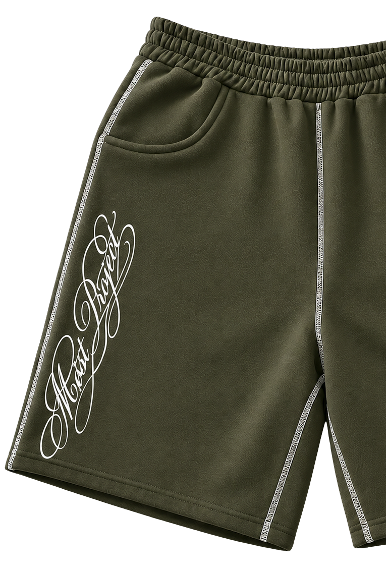 MØST SWEAT SHORTS / OLIVE GREEN