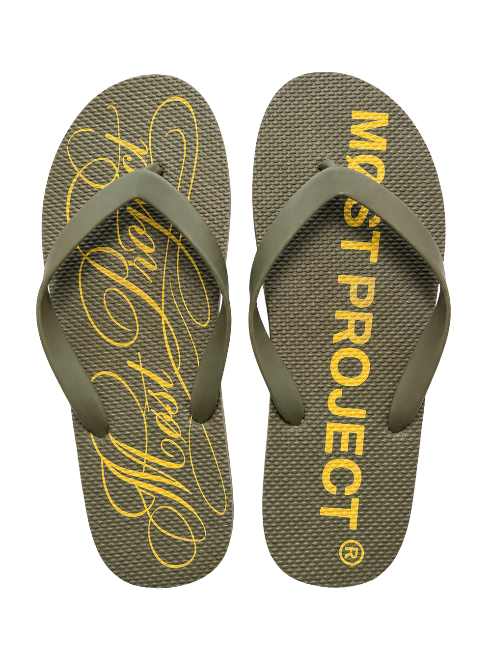 MØST FLIP FLOPS / OLIVE GREEN