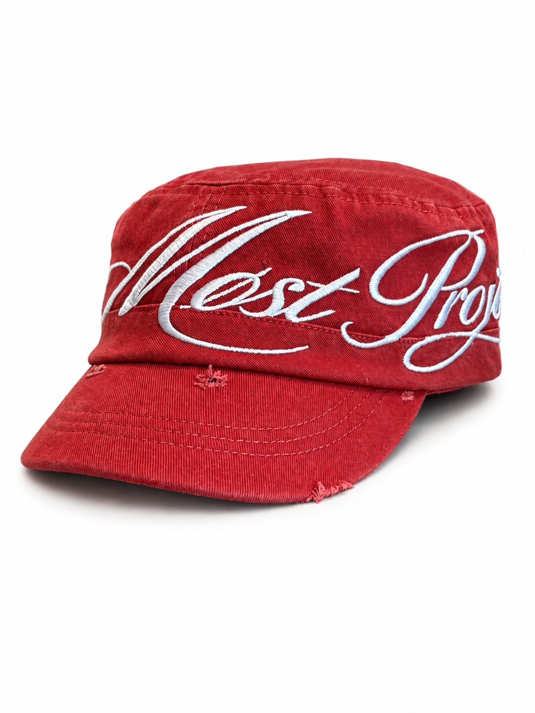 MØST PROJECT FADED SCRIPT CAP / RED