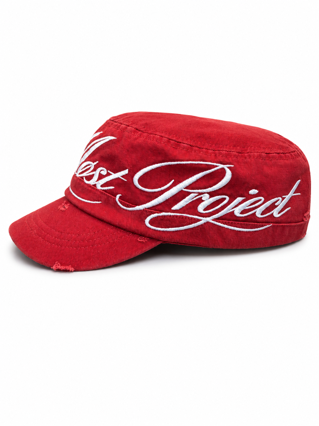 MØST PROJECT FADED SCRIPT CAP / RED