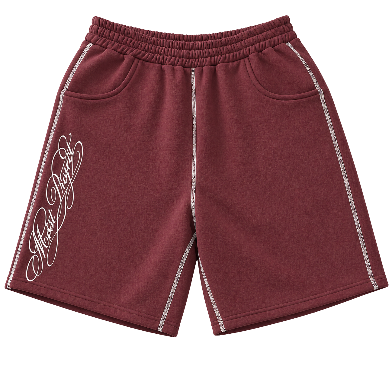 MØST SWEAT SHORTS / BORDEAUX RED